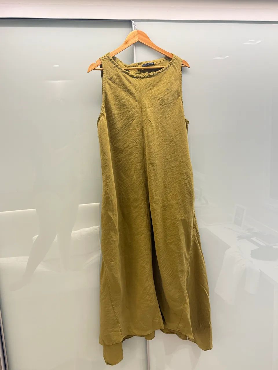 Vestido Verde ZARA 