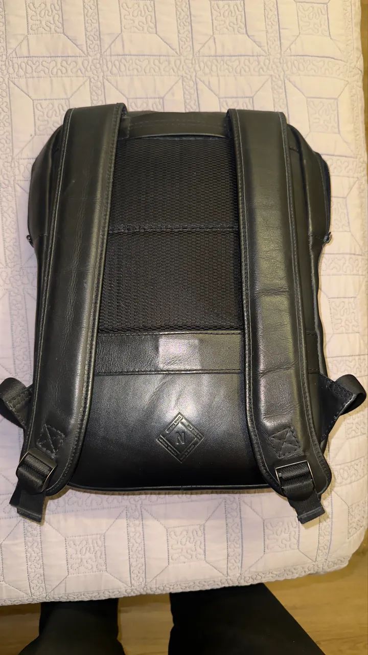 Mochila couro - nordweg - Foto 3