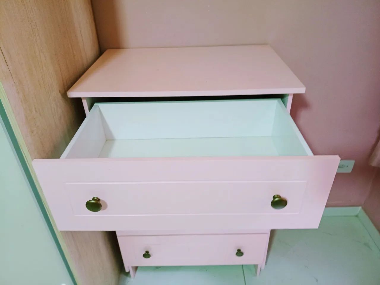 Cômoda Rosê bebê  - Foto 3