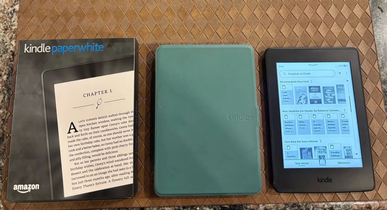 Kindle Paperwhite (7ª geração) impecável  - Foto 4