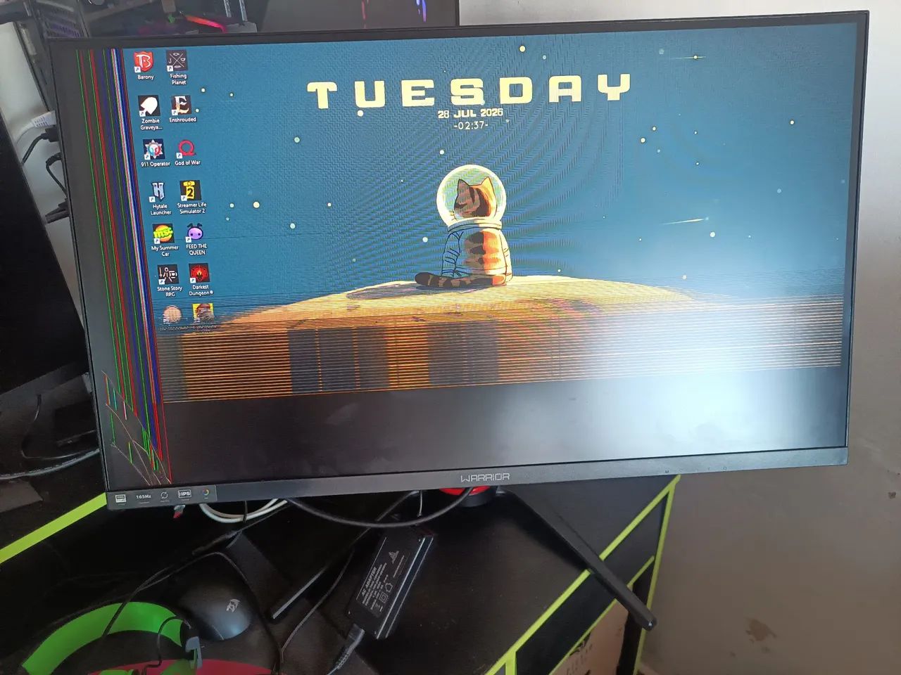 Monitor Warrior 27" 165hz *LEIA A DESCRIÇÃO* - Foto 5