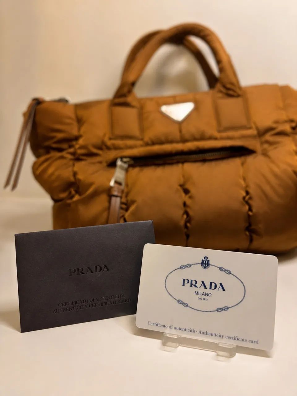 Bolsa Prada Tessuto Bomber B2636M Original 2Way Nylon - Foto 3