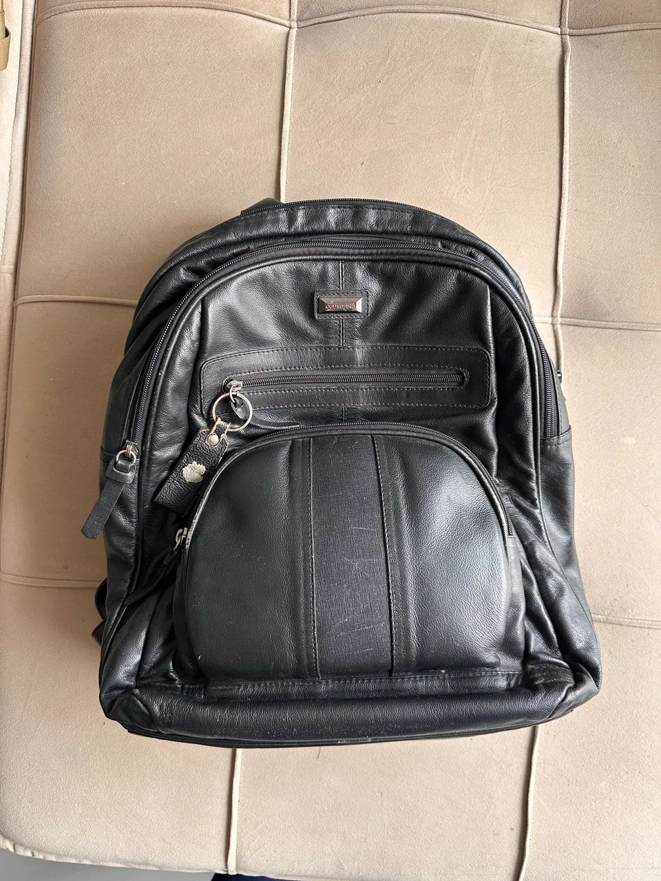 Mochila 100% couro original - COUROFINO - Foto 2