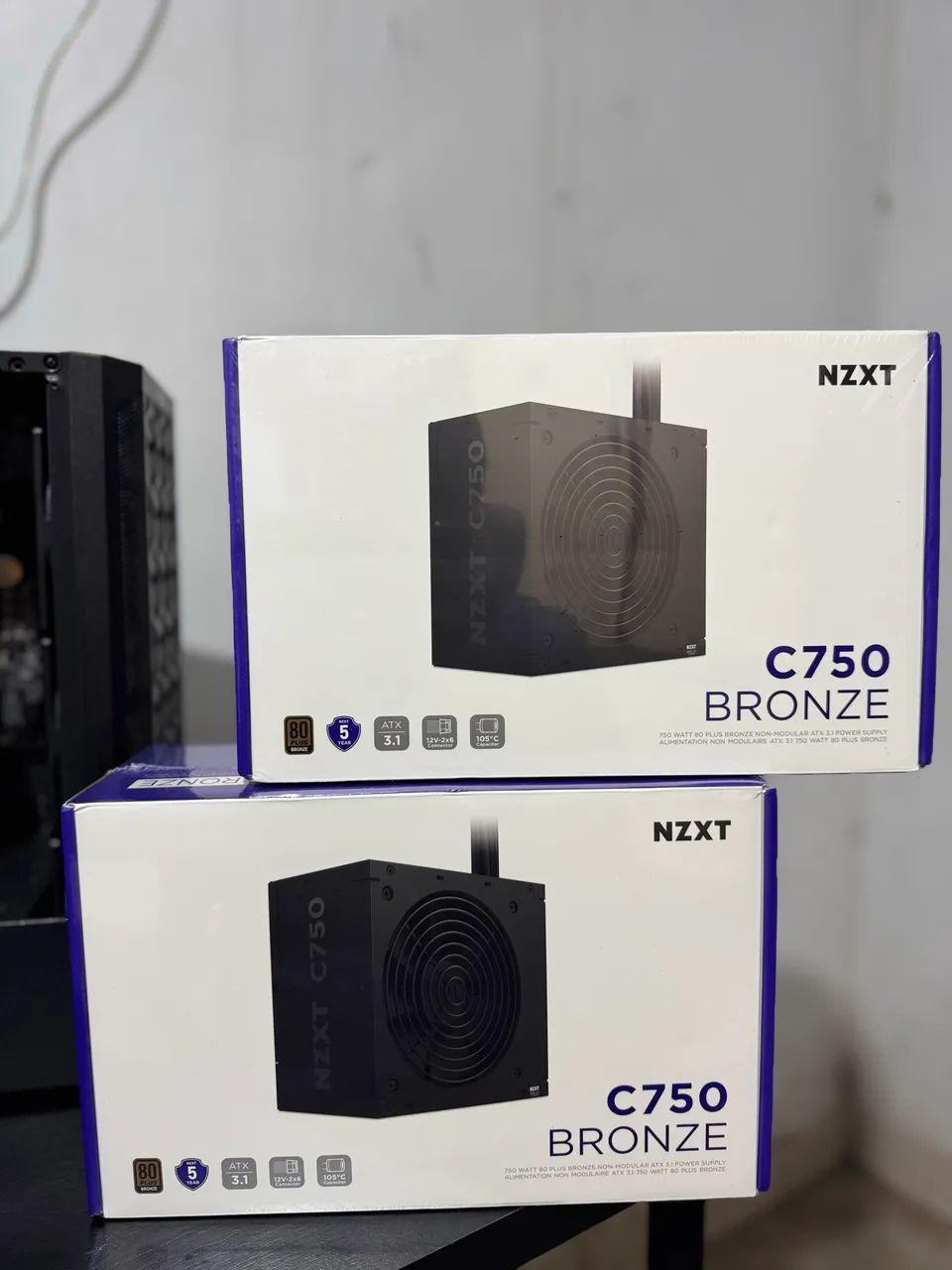 FONTE NZXT 750W -ATX 3.1 BRONZE 80 PLUS  - Foto 2