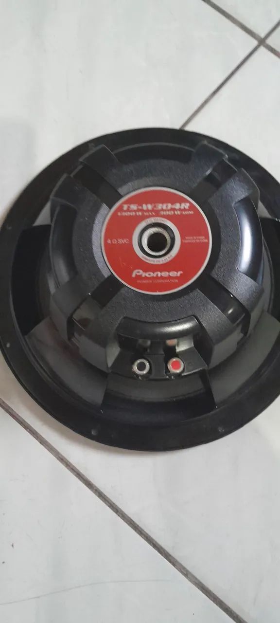 Subwoofer de som automotivo 