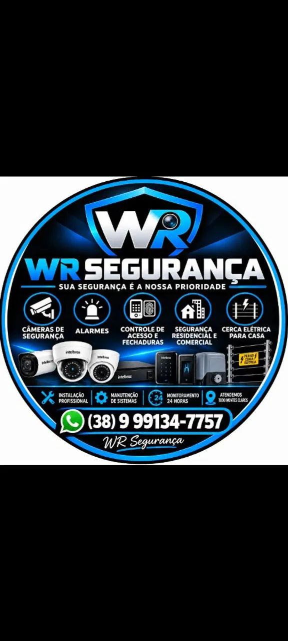 Instalação de cameras Montes claros 