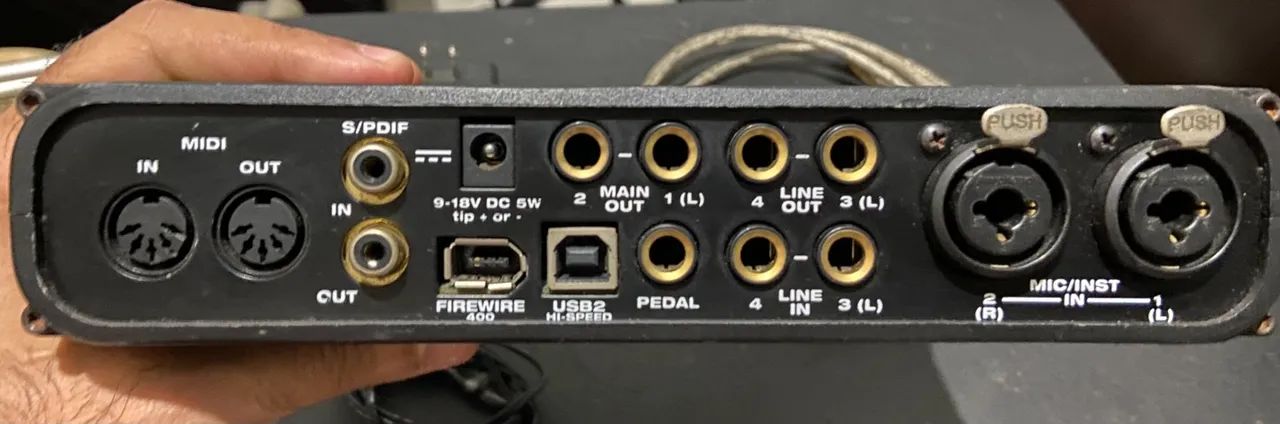 Interface de Áudio MOTU Audio Express 6x6 (FireWire/USB) - Foto 3