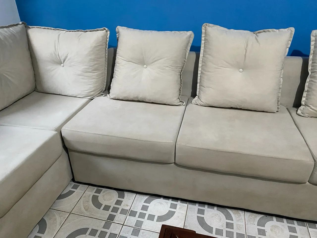 Sofá de canto novinho  - Foto 3