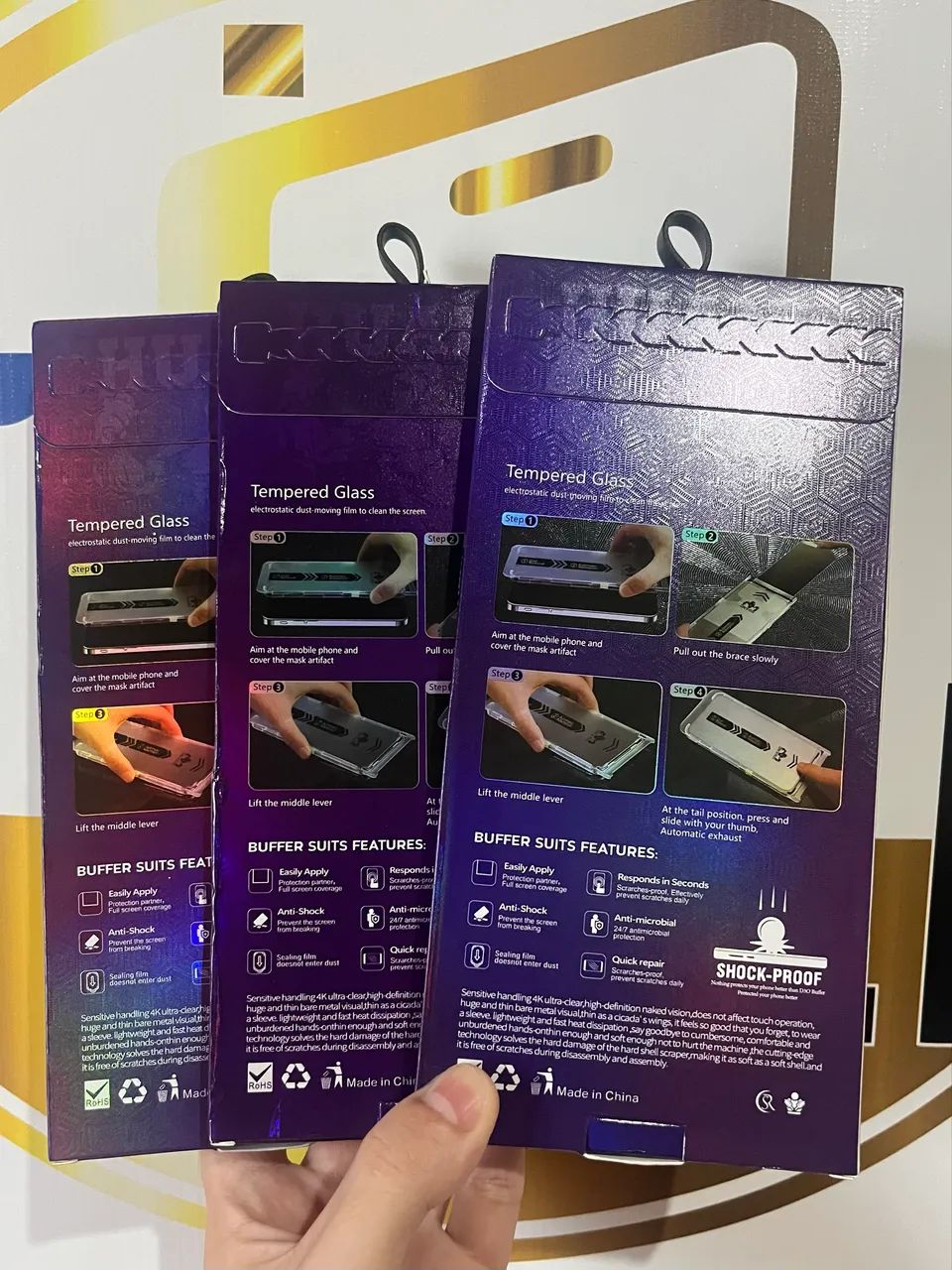 Películas 3D do iPhone 13/13PRO/14/16E/14PRO/15/16/17 PRO MAX  - Foto 3