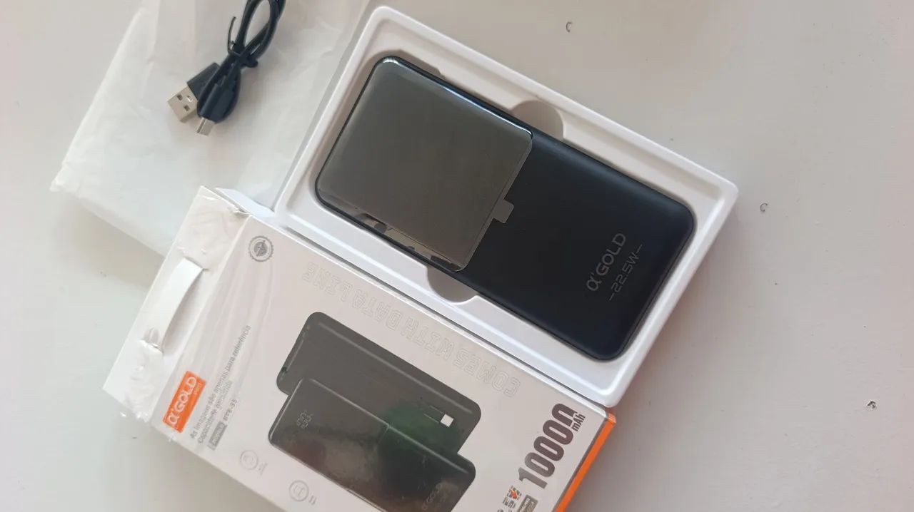 Carregador portátil 10000mah - Foto 2