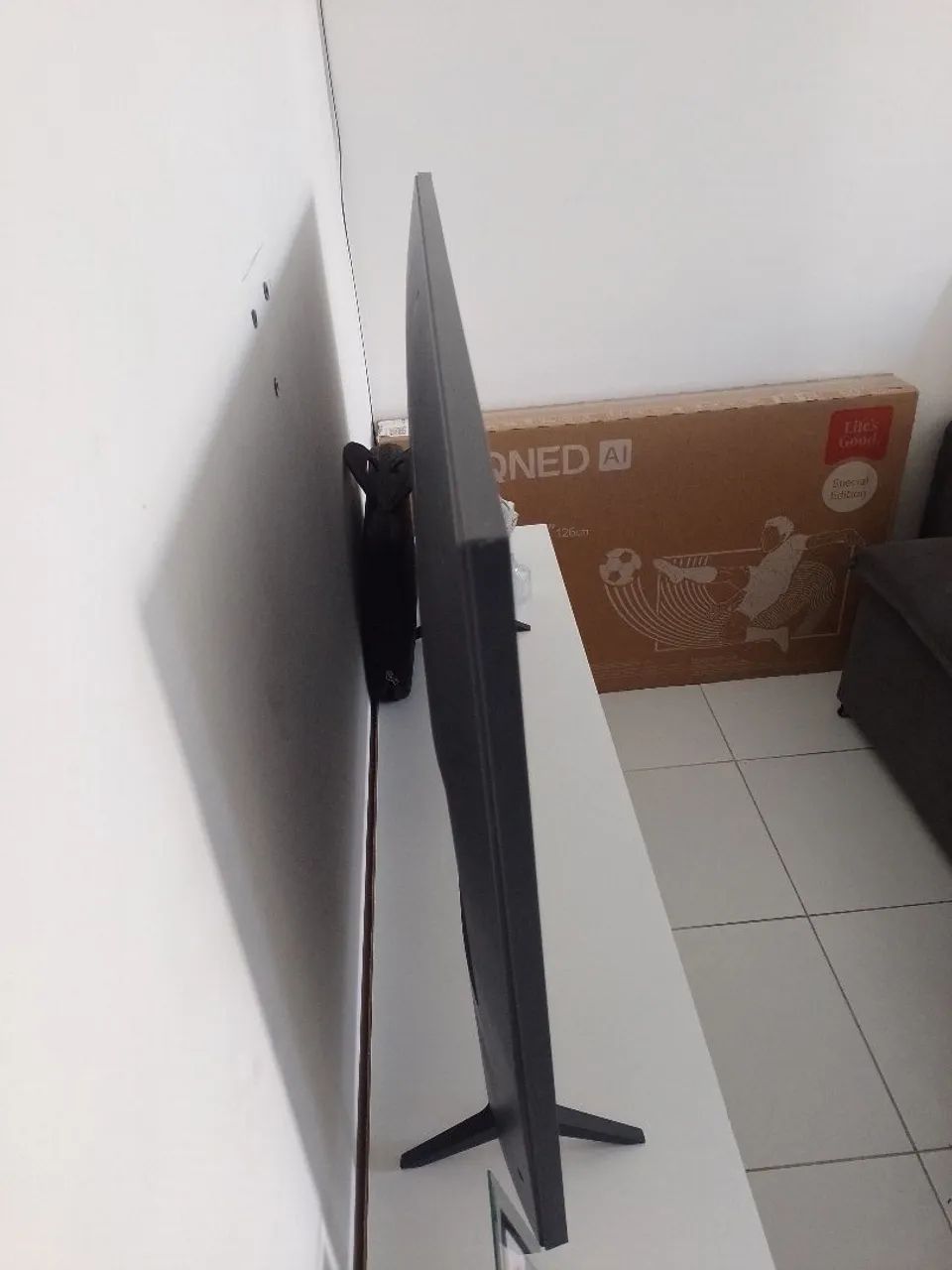 Tv LG FHD 50 polegadas com defeito na tela - Foto 2