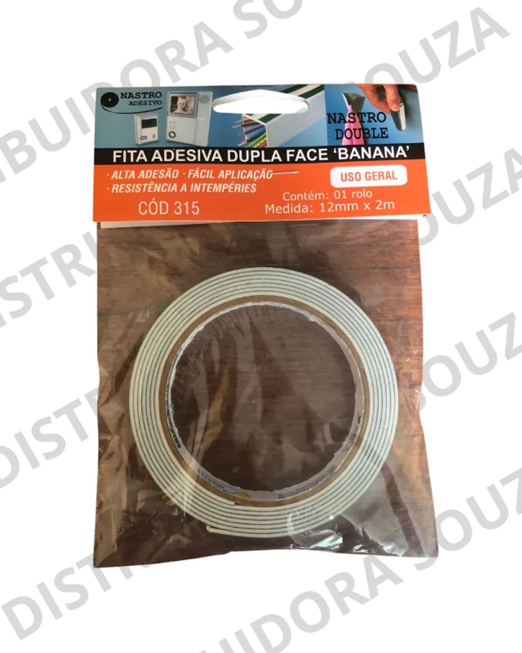 FITA DUPLA FACE BANANA 2