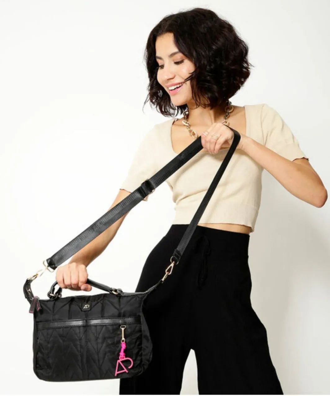 Bolsa transversal tote Alice Palucci  - Foto 2