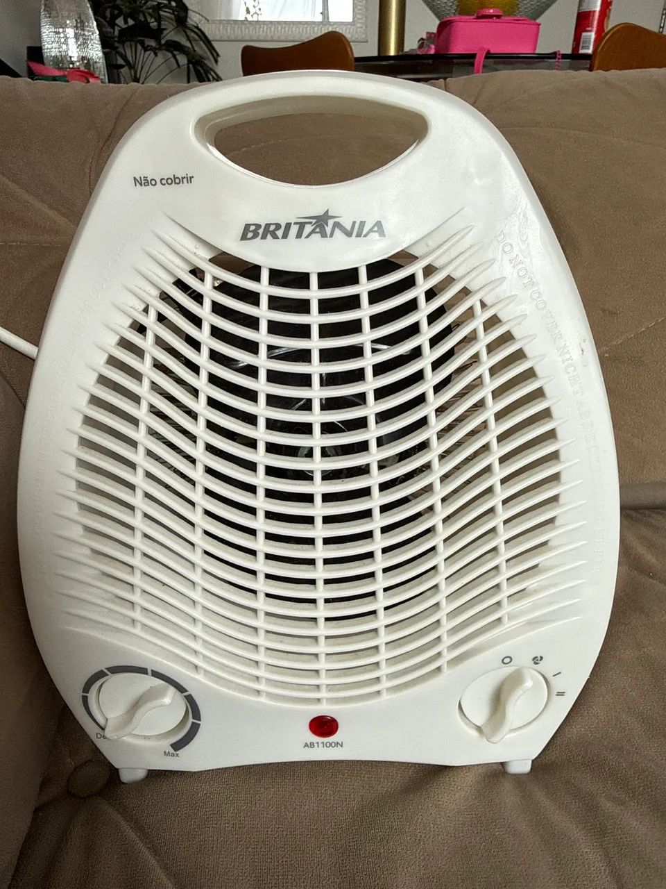 Ventilador e aquecedor portátil 