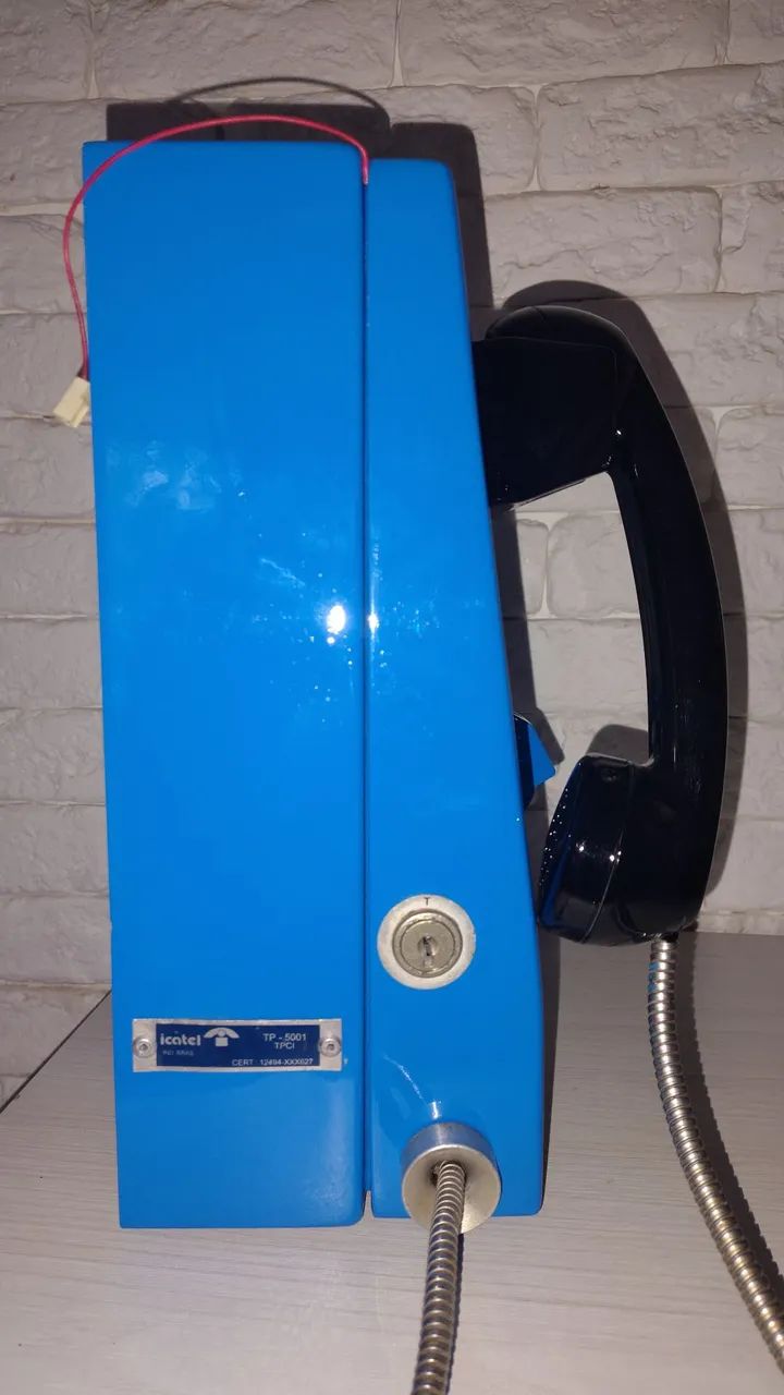 Telefone Antigo de Orelhão restaurado  - Foto 2