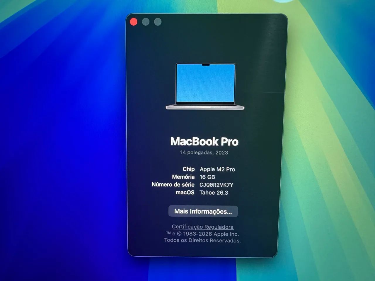 MacBook Pro 14 M2 16gb - SSD 512 - Foto 5