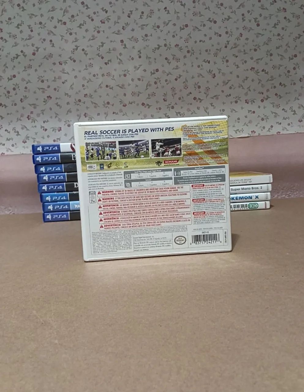 Vendo Pro Evolution Soccer 2013 3D  Nintendo 3DS Semi novo - Foto 2