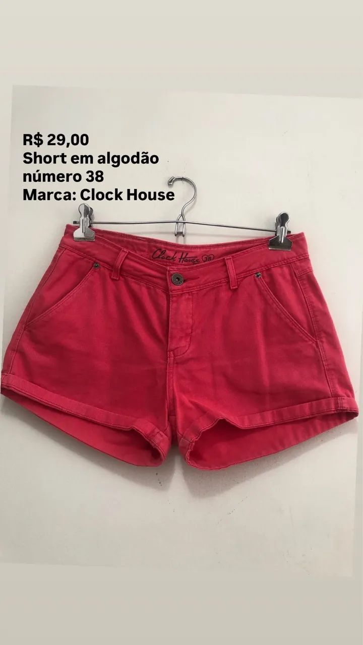 Short feminino 38 Clock House - Foto 3