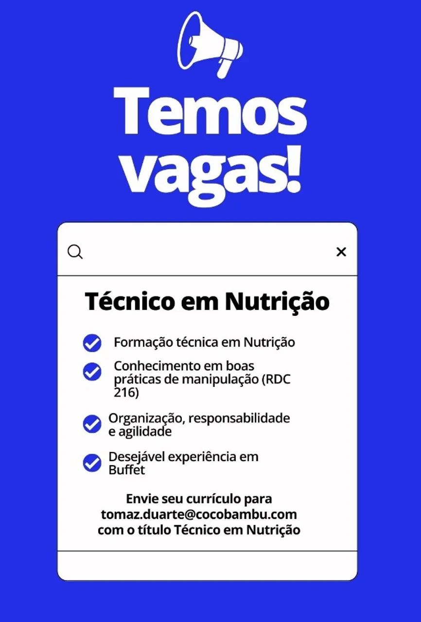 Técnico em Nutrição