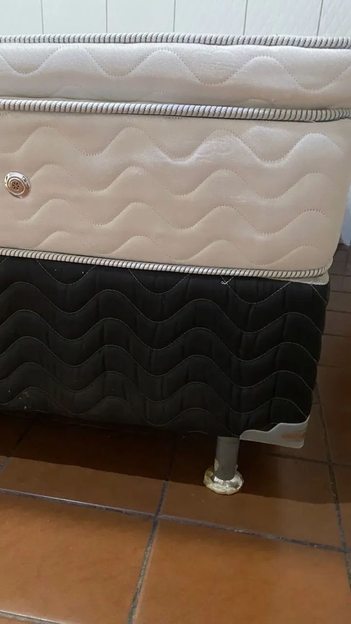 Cama Box , King Ortobom ( Completamente nova) - Foto 2