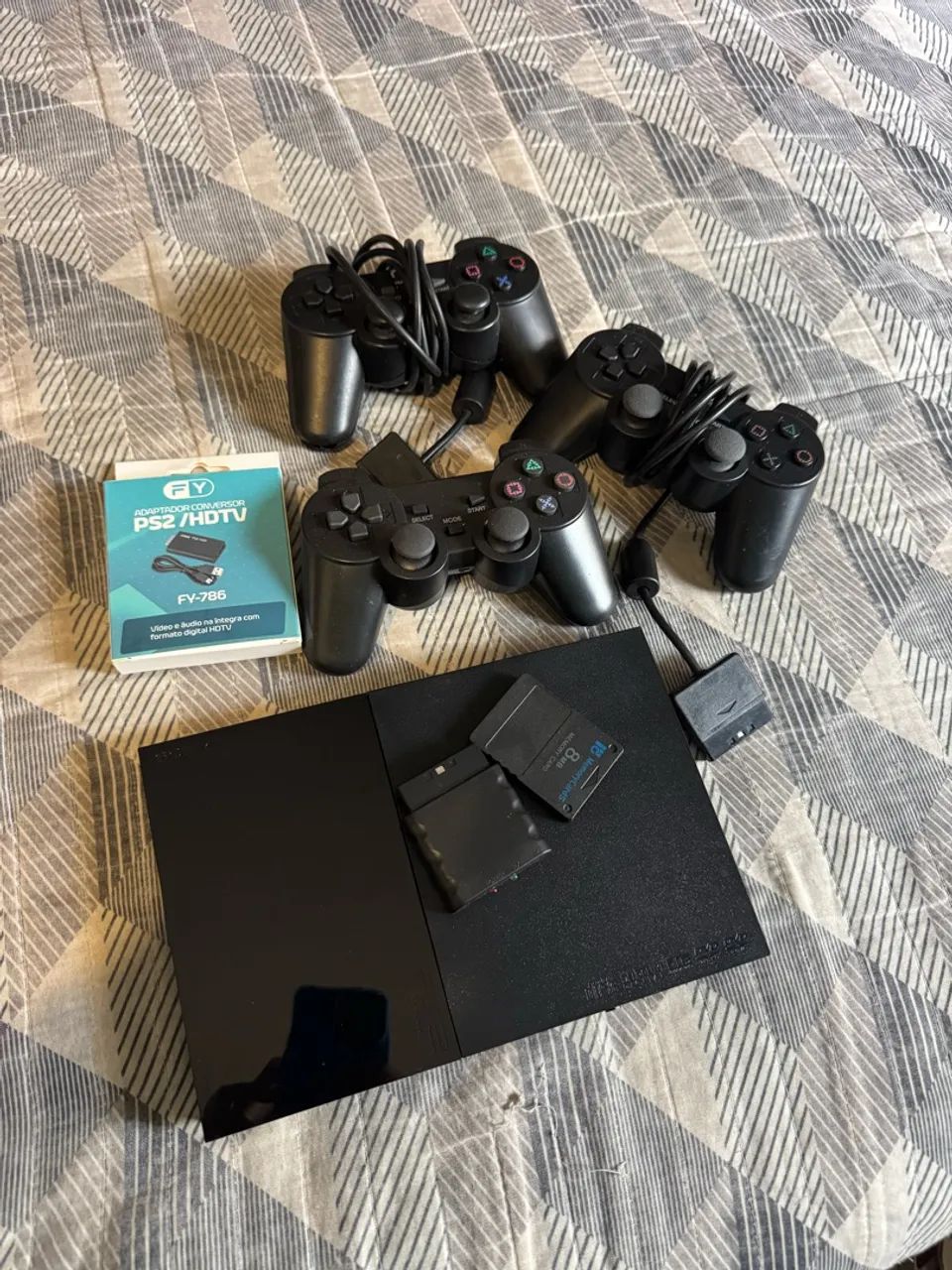 Playstation 2 Slim COMPLETO (PS2 SLIM)
