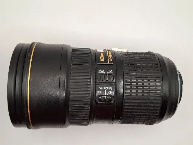 Lente Nikon Af-s Nikkor 24-70mm F/2.8e Ed Vr Ót Est Gar Loja até 12x Sp Cps Sjc - Foto 4