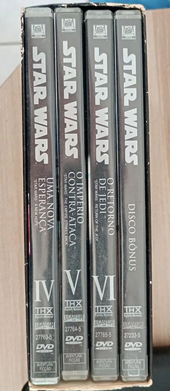 DVD Trilogia Star Wars Box - Foto 2
