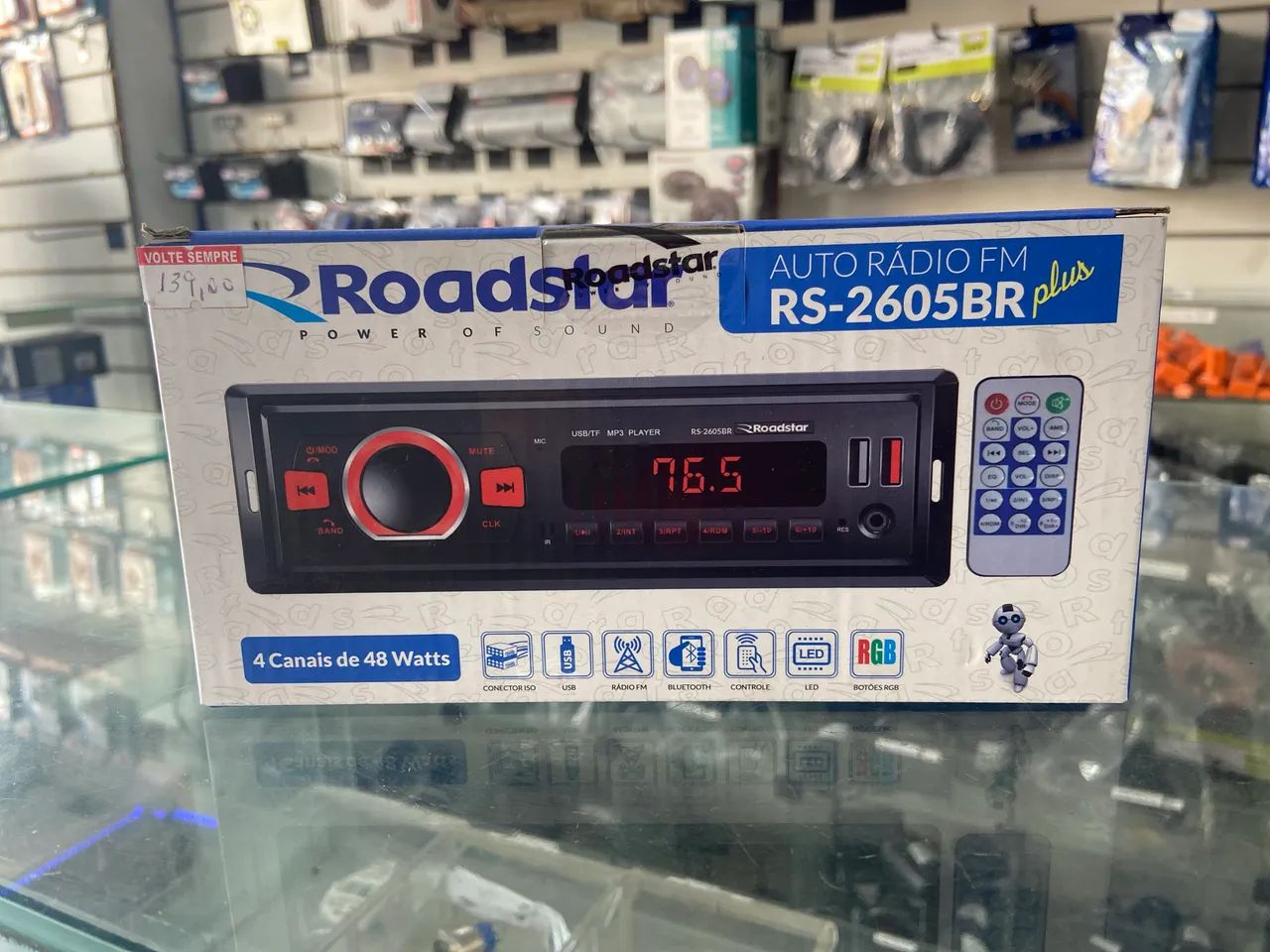 Auto Rádio Roadstar 
