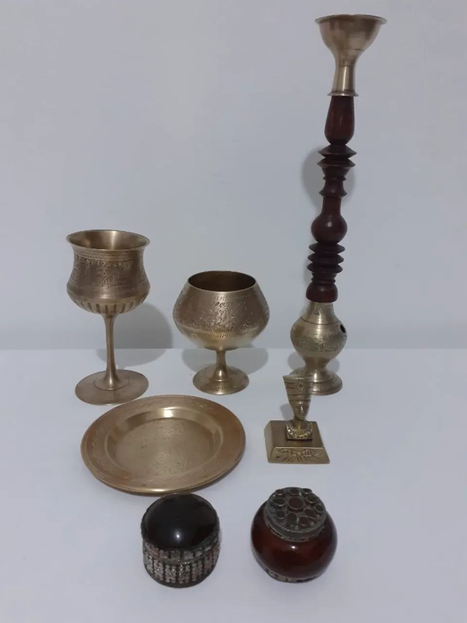 Colecionismo Peças de Bronze Marrocos e Índia - Foto 2