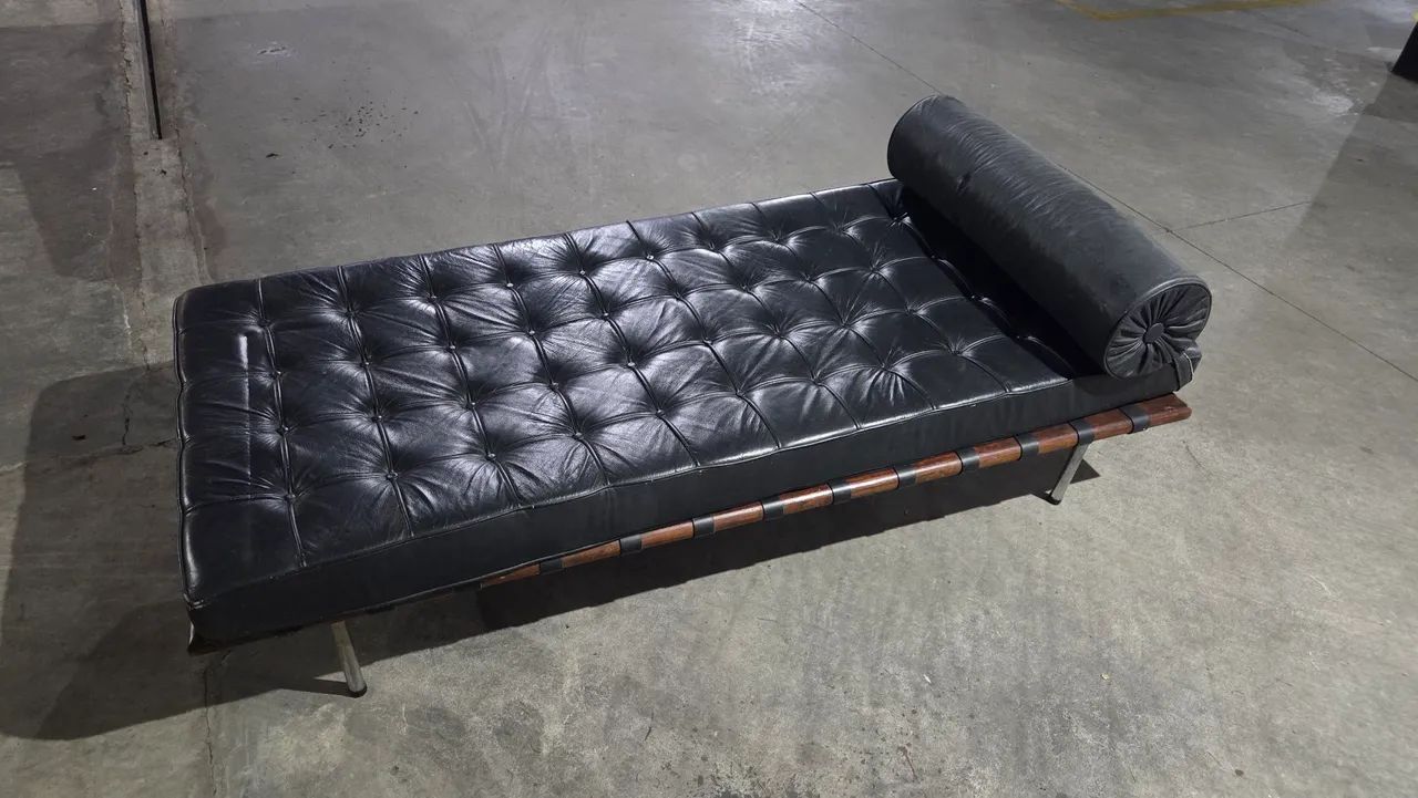 Chaise Barcelona couro  - Foto 4
