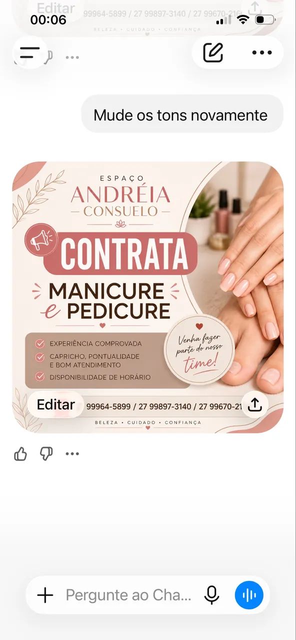 Contratação imediata 