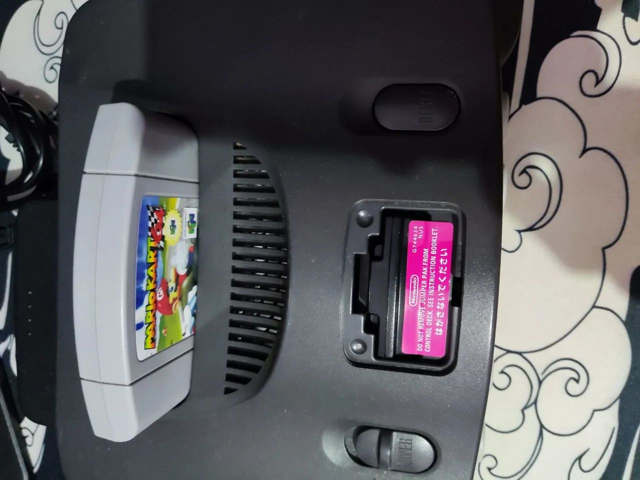 Nintendo 64 japonês completo com 1 jogo - Foto 5