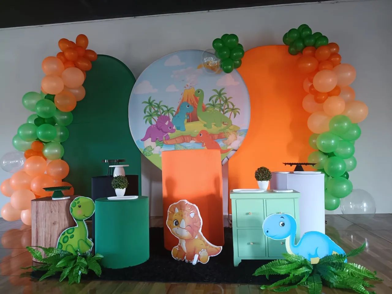 Pegue e monte decoração de festa 
