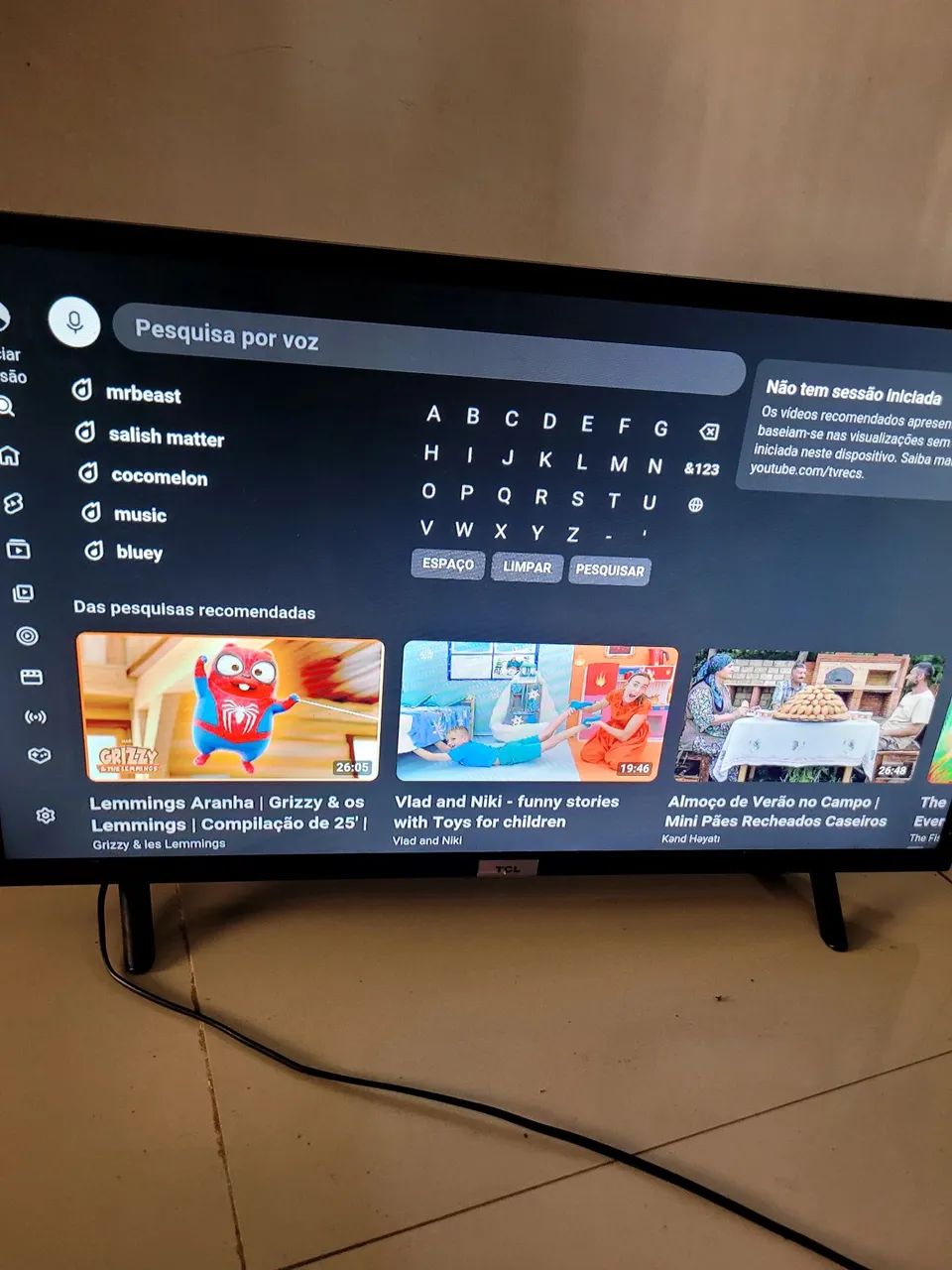 Tv TCL 32 android (detalhe na imagem) - Foto 3