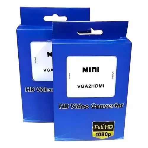 Mini Conversor VGA para HDMI (1080p)