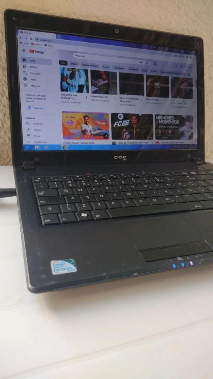 Notebook CCE INFO Windows 7Pro Ativado 2G TOP  - Foto 3
