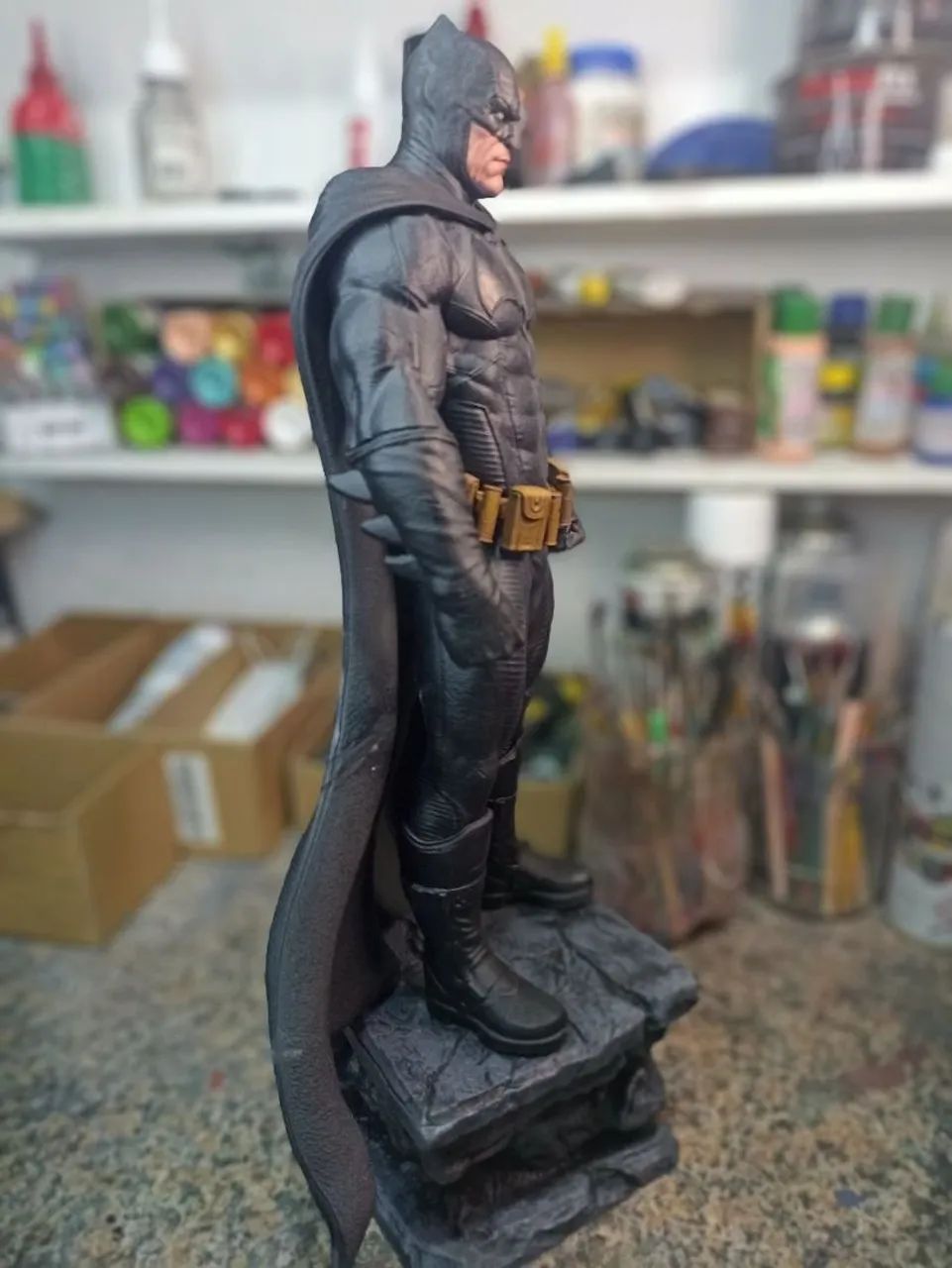 BATMAN - ESCULTURA 3D 45cm - Foto 4