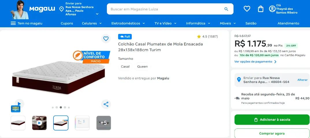 Cama box e base - Foto 2