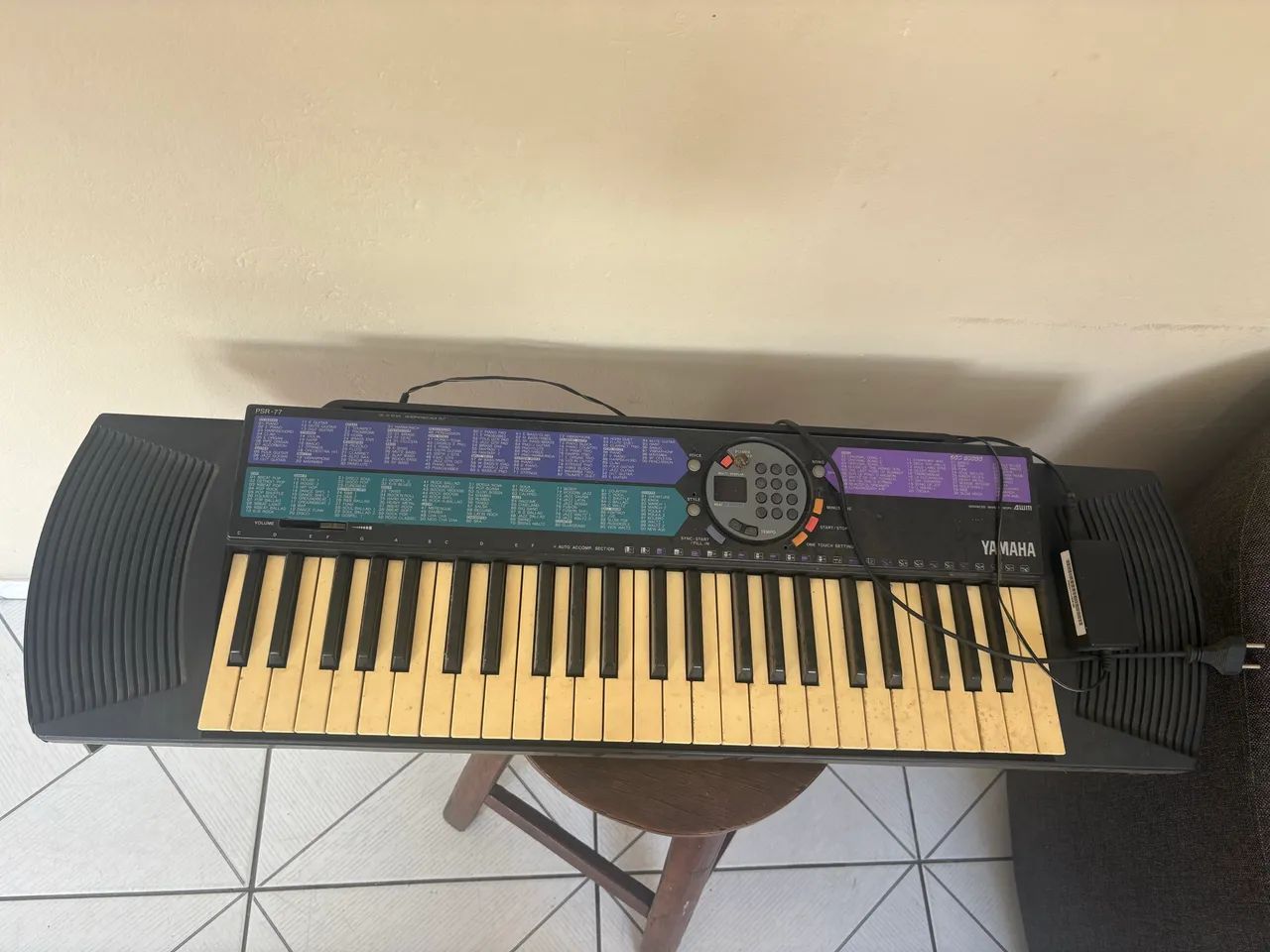 Teclado musical yamaha 