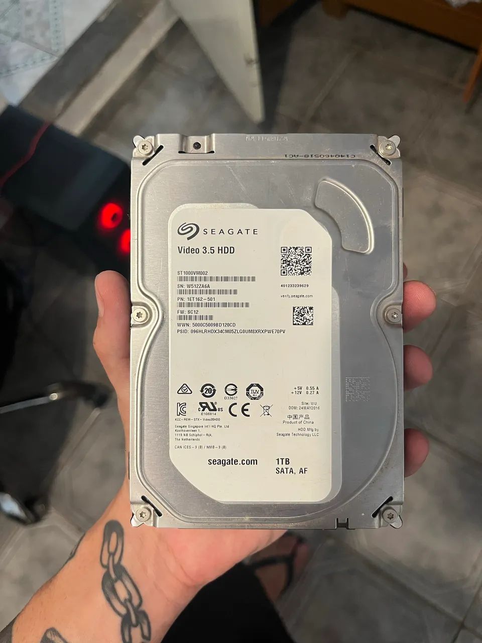 HD SeaGate SATA 1tb - Foto 2
