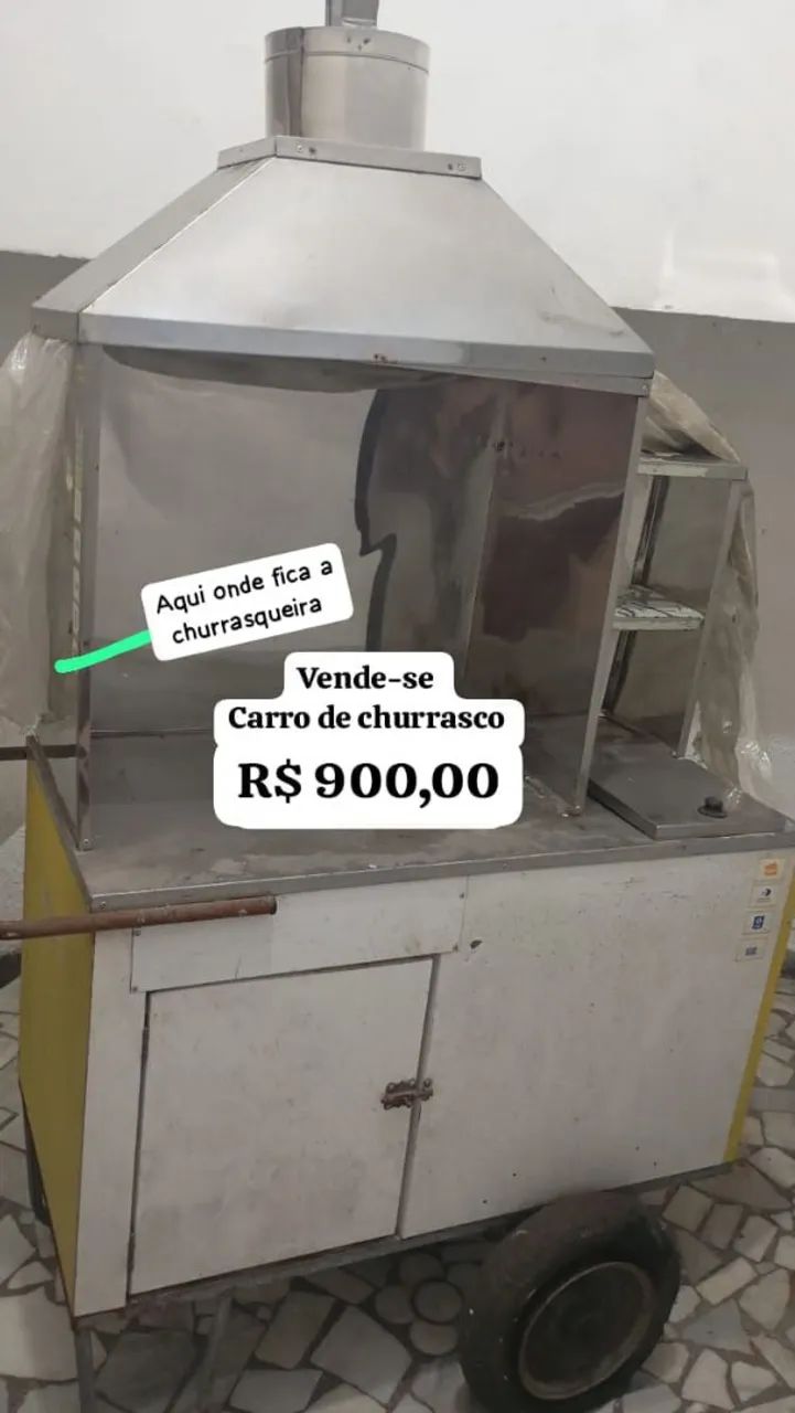 Carro de churrasco 