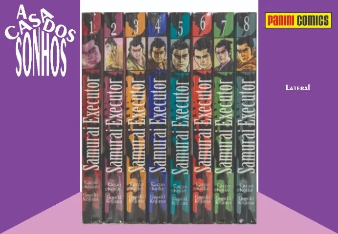 Mangá Samurai Executor Panini Comics - Completo 8 Edições - Foto 3