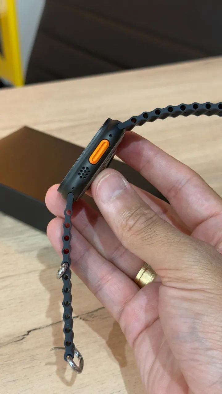 Apple Watch Ultra 2 49mm Preto Cellular 4G + GPS - Apenas 1 mês de uso! Garantia até 2027! - Foto 6