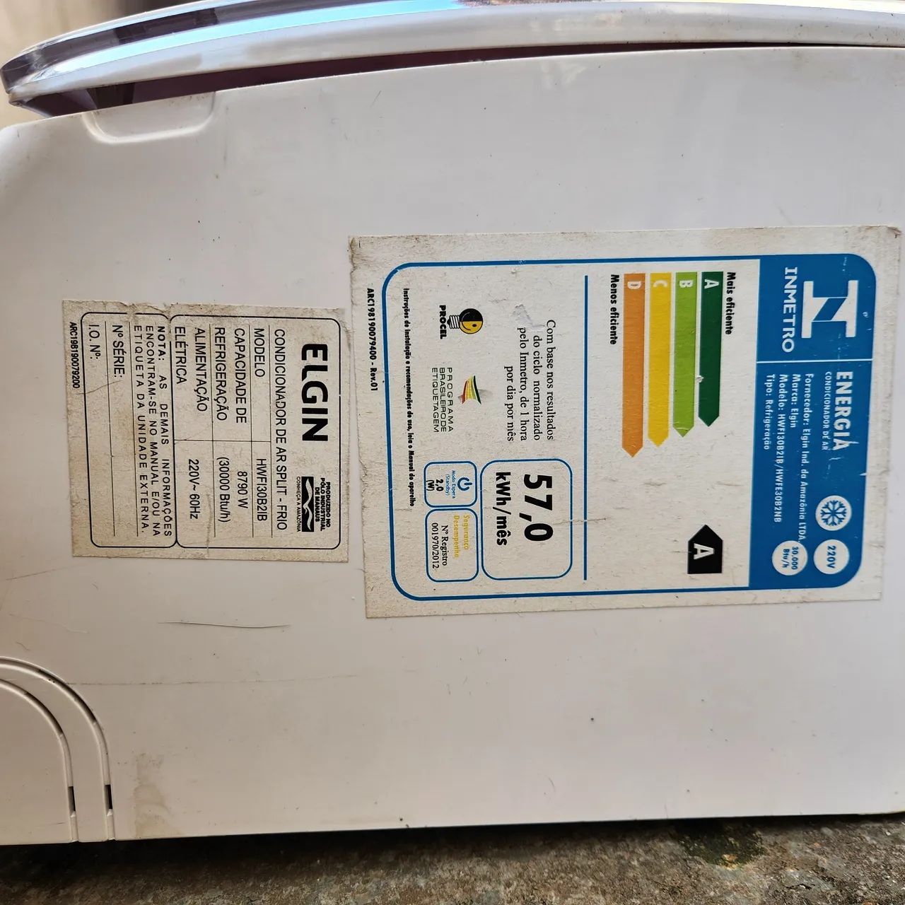 Ar Condicionado Split Elgin 30.000 BTUs - Funcionando Perfeitamente - Foto 4