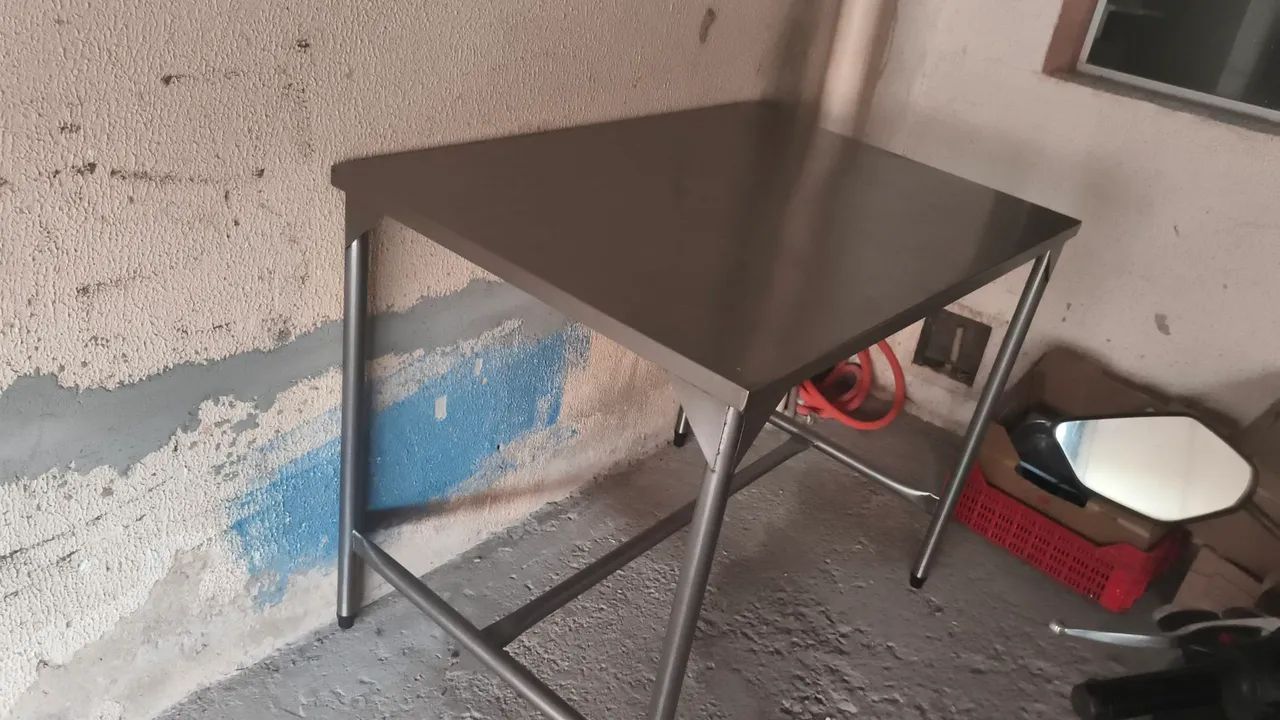Mesa de inox industrial