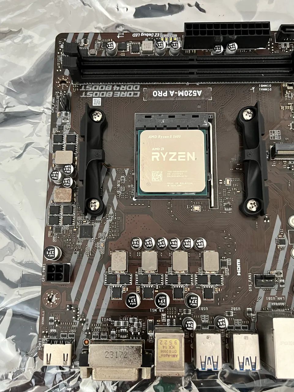 Ryzen 5 5600 + placa mãe - Foto 5