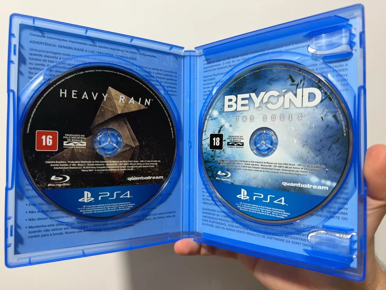 Heavy Rain e Beyond Two Souls Collection PS4  - Foto 2