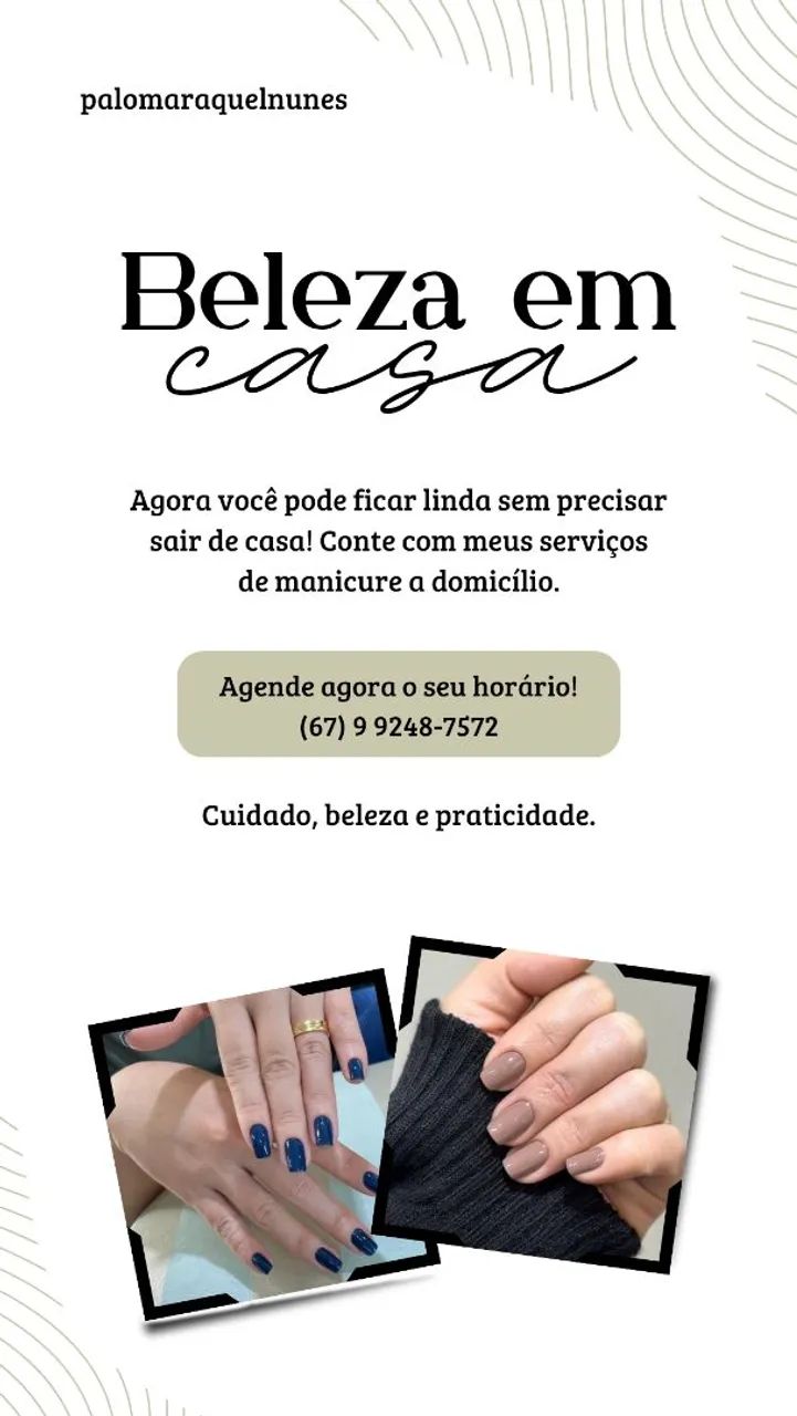 MANICURE A DOMICÍLIO 