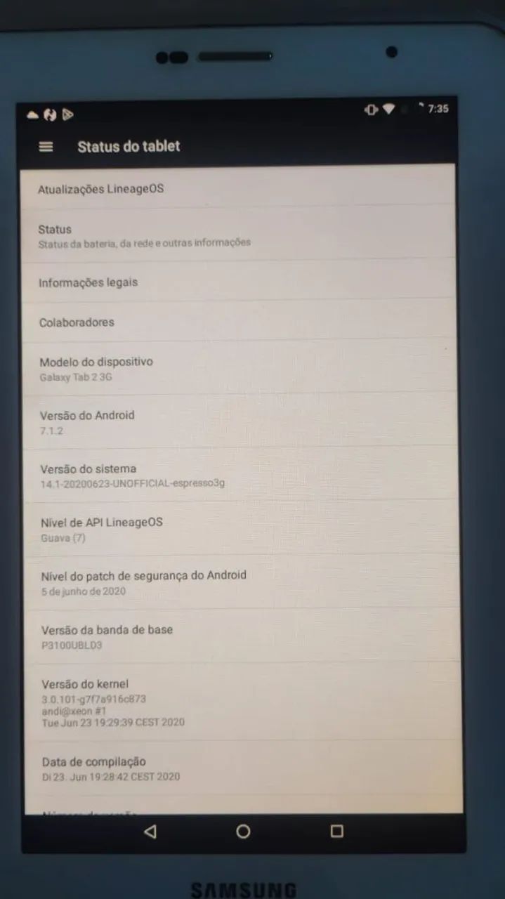 Vendo tablet Samsung Galaxy Tab 2 3G, funcionando. - Foto 5