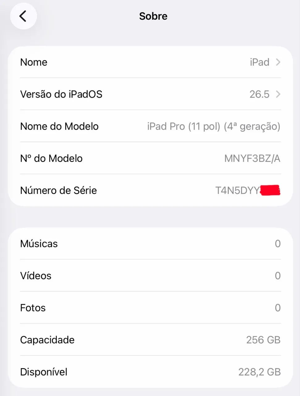 Ipad pro m2 11 polegadas 256gb wifi + cellular ( 5g ) bateria 97% LOJA FÍSICA ( celular ) - Foto 2